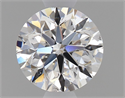 Natural Diamond 0.90 Carats, Round with Very Good Cut, E Color, SI2 Clarity and Certified by GIA