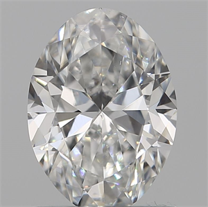 Picture of Natural Diamond 0.30 Carats, Oval with  Cut, D Color, VS2 Clarity and Certified by GIA