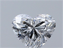 Natural Diamond 0.30 Carats, Heart with  Cut, D Color, VS1 Clarity and Certified by GIA
