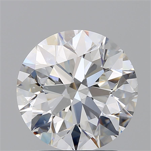 Foto Diamante Natural 2.50 quilates, Redondo , Color F, claridad SI1 y certificado GIA de