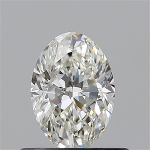Picture of Natural Diamond 0.50 Carats, Oval with  Cut, H Color, VS2 Clarity and Certified by GIA