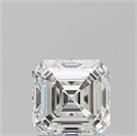 Natural Diamond 1.51 Carats, Asscher with  Cut, H Color, VVS2 Clarity and Certified by GIA