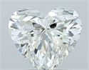 Natural Diamond 2.01 Carats, Heart with  Cut, G Color, VVS1 Clarity and Certified by IGI