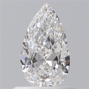 Picture of Natural Diamond 0.50 Carats, Pear with  Cut, E Color, VS1 Clarity and Certified by GIA
