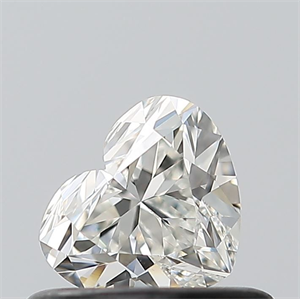 Picture of Natural Diamond 0.42 Carats, Heart with  Cut, G Color, VS2 Clarity and Certified by GIA