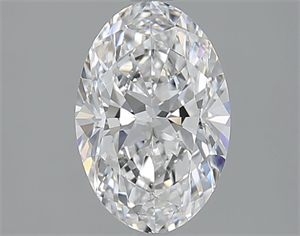 Picture of Natural Diamond 2.00 Carats, Oval with  Cut, D Color, SI1 Clarity and Certified by GIA