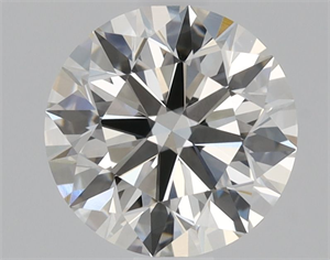 Picture of Natural Diamond 0.80 Carats, Round with Excellent Cut, I Color, VS1 Clarity and Certified by GIA