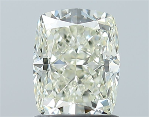 Foto Diamante Natural 1.26 quilates, Del cojín , Color L, claridad IF y certificado GIA de