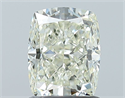 Natural Diamond 1.26 Carats, Cushion with  Cut, L Color, IF Clarity and Certified by GIA