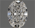 Diamante Natural 0.53 quilates, Ovalado , Color F, claridad VS1 y certificado GIA