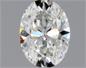 Diamante Natural 0.40 quilates, Ovalado , Color G, claridad VVS2 y certificado GIA