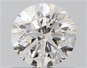 Natural Diamond 0.90 Carats, Round with Very Good Cut, I Color, VVS1 Clarity and Certified by GIA
