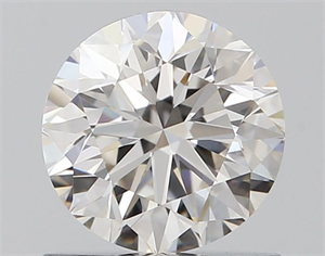 Picture of Natural Diamond 0.90 Carats, Round with Very Good Cut, I Color, VVS1 Clarity and Certified by GIA