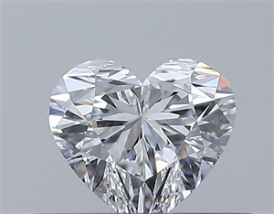 Foto Diamante Natural 0.30 quilates, Corazón , Color E, claridad VVS2 y certificado GIA de