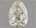 Natural Diamond 0.90 Carats, Pear with  Cut, K Color, VS1 Clarity and Certified by GIA
