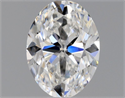 Diamante Natural 0.60 quilates, Ovalado , Color E, claridad SI1 y certificado GIA