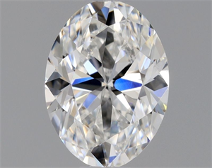 Foto Diamante Natural 0.60 quilates, Ovalado , Color E, claridad SI1 y certificado GIA de