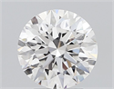 Lab Grown Diamond 2.34 Carats, Round with Ideal Cut, D Color, IF Clarity and Certified by IGI