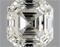 Natural Diamond 1.05 Carats, Asscher with  Cut, J Color, VS1 Clarity and Certified by GIA