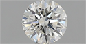 Diamante Natural 0.58 quilates, Redondo , Color H, claridad VVS1 y certificado IGI