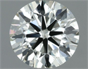 Diamante Natural 0.60 quilates, Redondo , Color K, claridad VS2 y certificado IGI