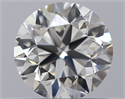 Natural Diamond 0.70 Carats, Round with Very Good Cut, I Color, IF Clarity and Certified by GIA