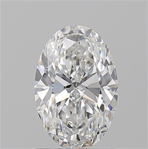Picture of Natural Diamond 1.06 Carats, Oval with  Cut, E Color, VS2 Clarity and Certified by GIA