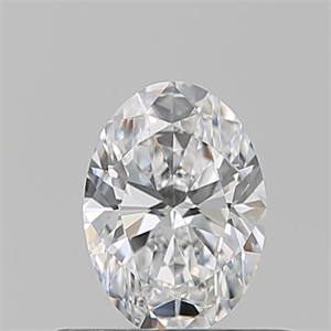 Picture of Natural Diamond 0.50 Carats, Oval with  Cut, D Color, VS1 Clarity and Certified by GIA