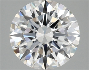 Picture of Lab Grown Diamond 3.09 Carats, Round with Ideal Cut, E Color, VS2 Clarity and Certified by IGI