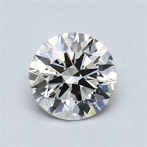Picture of 0.70 Carats, Round Diamond with Excellent Cut, J Color, SI1 Clarity and Certified by GIA