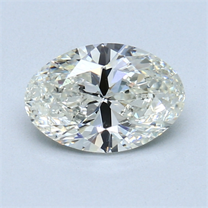 Picture of 1.20 Carats, Oval Diamond with  Cut, J Color, SI2 Clarity and Certified by GIA