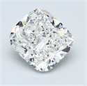 3.03 quilates, Del cojín Diamante , Color G, claridad SI1 y certificado por GIA