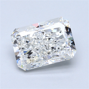 Picture of 3.02 Carats, Radiant Diamond with  Cut, G Color, SI1 Clarity and Certified by GIA