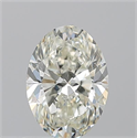 Diamante Natural 1.01 quilates, Ovalado , Color K, claridad VVS2 y certificado GIA