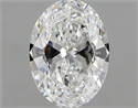 Natural Diamond 0.70 Carats, Oval with  Cut, E Color, VS2 Clarity and Certified by GIA