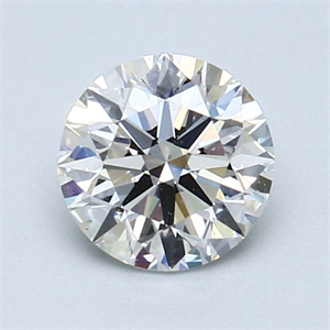 Picture of Natural Diamond 1.00 Carats, Round with Excellent Cut, I Color, VVS2 Clarity and Certified by GIA