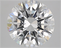 Natural Diamond 5.01 Carats, Round with Excellent Cut, F Color, VS2 Clarity and Certified by GIA