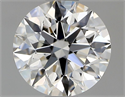 Diamante Natural 0.74 quilates, Redondo , Color G, claridad IF y certificado GIA