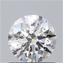 Natural Diamond 0.80 Carats, Round with Excellent Cut, F Color, VS2 Clarity and Certified by GIA