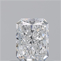 Diamante Natural 0.50 quilates, Radiante , Color E, claridad VS1 y certificado GIA
