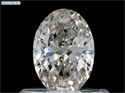 Diamante Natural 0.50 quilates, Ovalado , Color H, claridad SI1 y certificado GIA