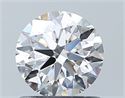 Natural Diamond 0.92 Carats, Round with Very Good Cut, E Color, VS1 Clarity and Certified by GIA