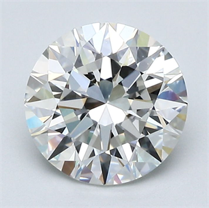 Foto Diamante Natural 2.12 quilates, Redondo , Color H, claridad VVS1 y certificado GIA de