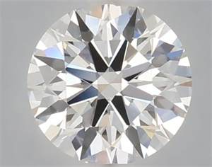 Picture of Lab Grown Diamond 1.02 Carats, Round with Ideal Cut, E Color, VVS2 Clarity and Certified by IGI