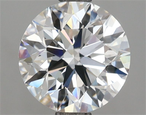 Picture of Lab Grown Diamond 2.03 Carats, Round with Excellent Cut, D Color, VVS2 Clarity and Certified by IGI