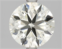 Diamante Natural 2.60 quilates, Redondo , Color K, claridad VVS2 y certificado HRD