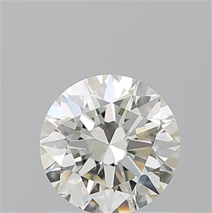 Picture of Natural Diamond 0.97 Carats, Round with Excellent Cut, L Color, SI1 Clarity and Certified by GIA