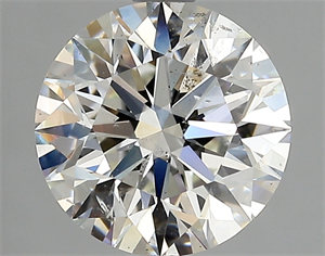 Picture of 2.01 Carats, Round Diamond with Excellent Cut, H Color, SI2 Clarity and Certified by GIA