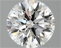 Del inventario de diamantes de laboratorio, 2.43 quilates, Redondo , Color F, claridad VS1 y certificado IGI
