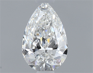 Picture of Natural Diamond 0.40 Carats, Pear with  Cut, F Color, VS1 Clarity and Certified by GIA